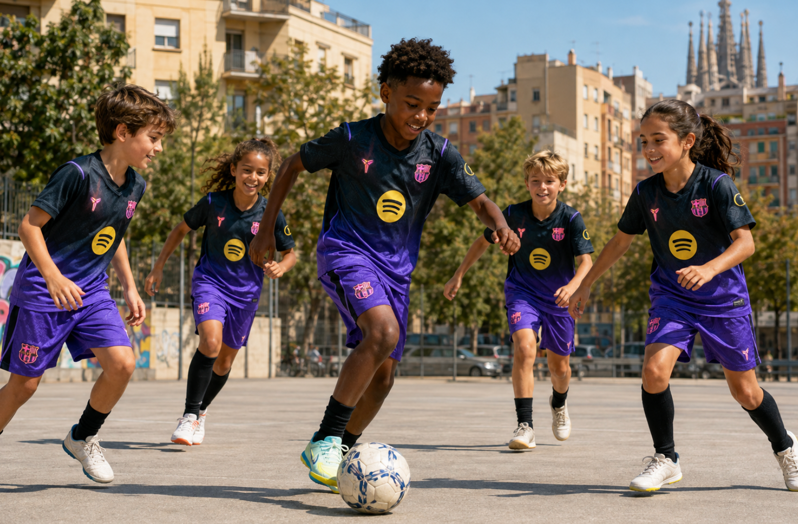 Barça 2026/2027 Kids Jersey