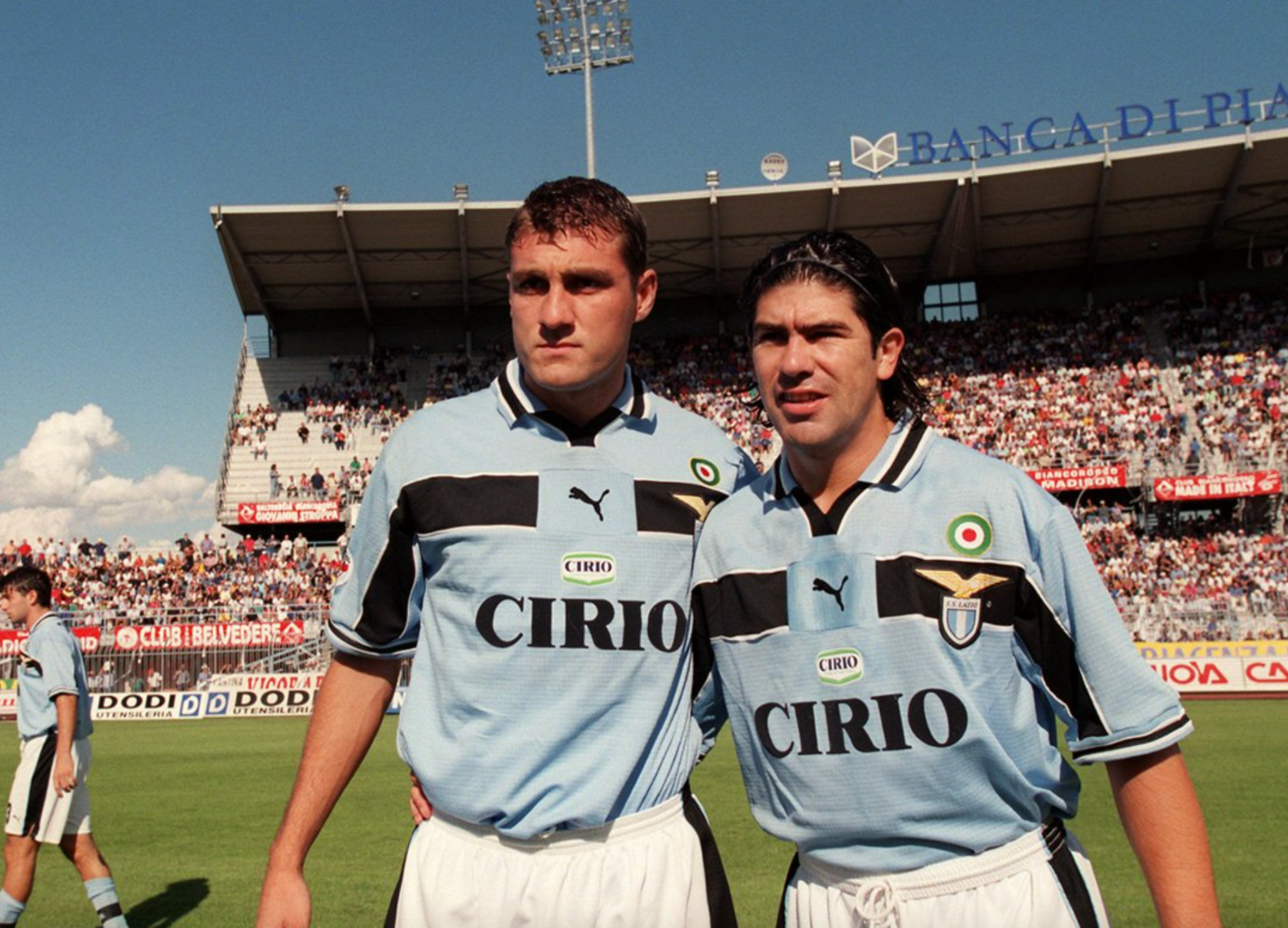 Lazio retro home jersey 1998 1999
