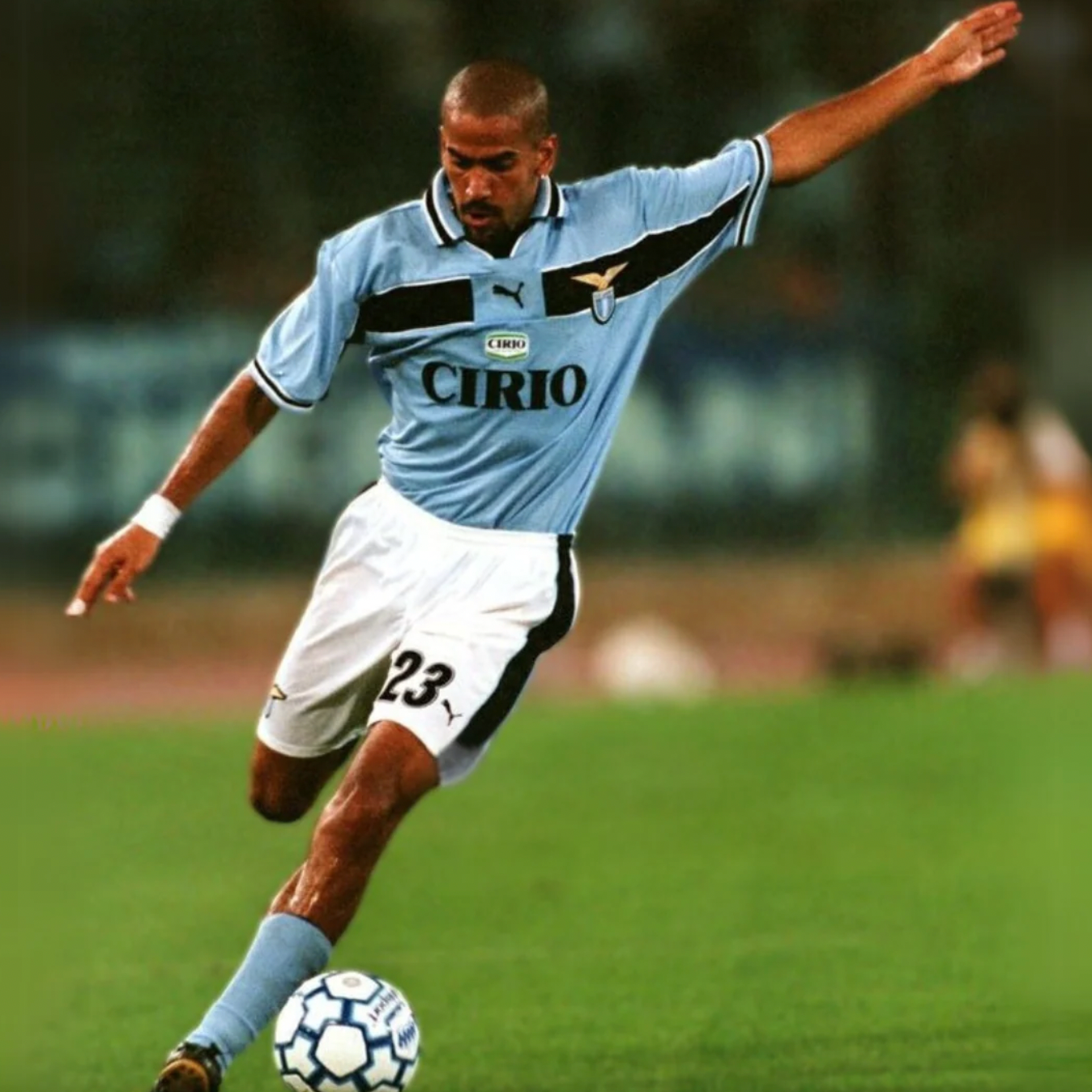 Lazio retro home jersey 1998 1999