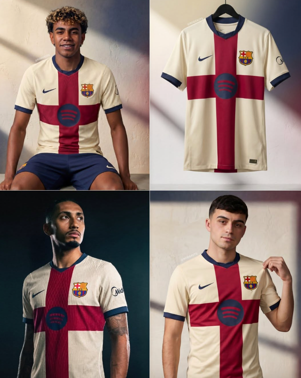 FC Barcelona Big Red Cross Special Edition Jersey