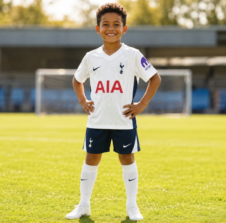 Tottenham Hotspur 2026/2027 Home Kids Jersey