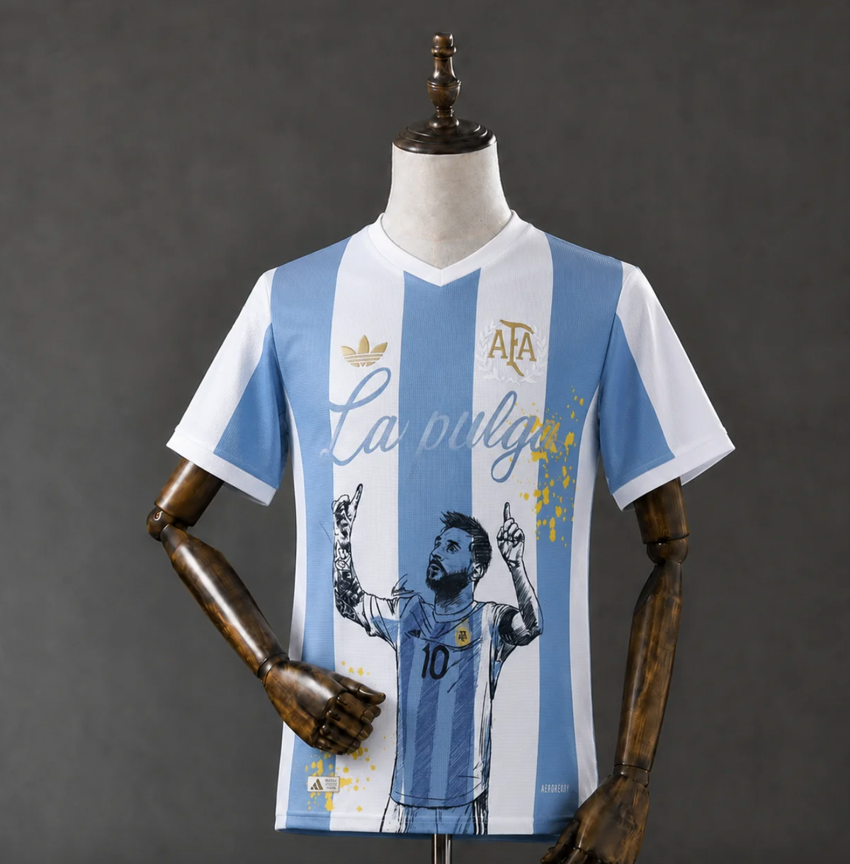 Argentina Messi La pulga Special Jersey