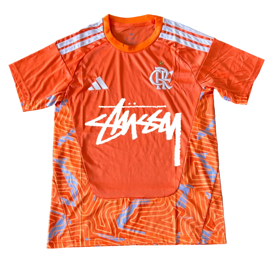 Flamengo Stussy Orange Jersey