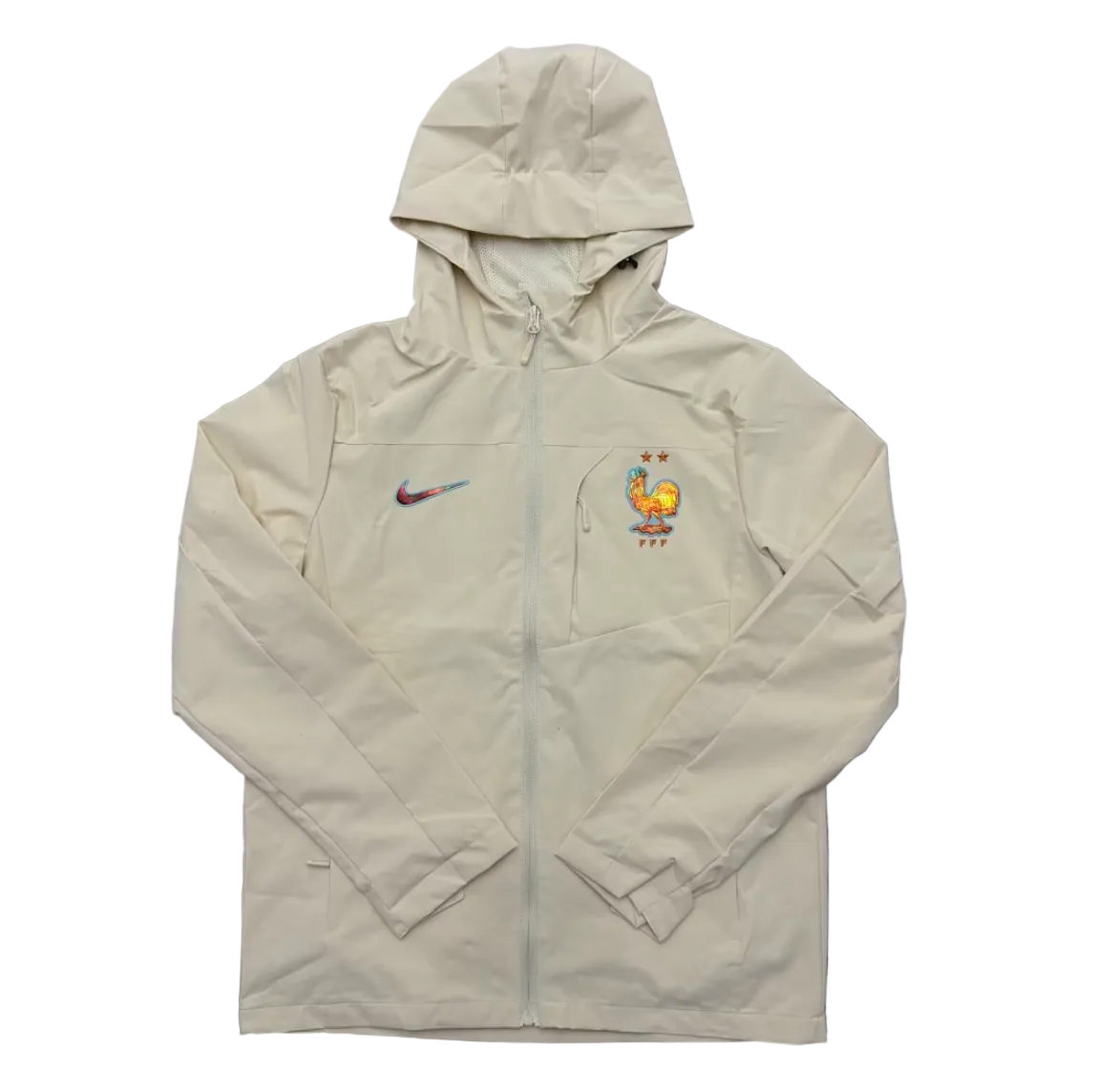 France White Windbreaker Jacket