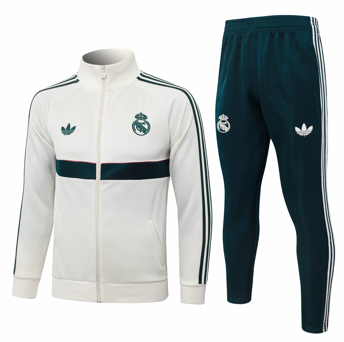 Real Madrid 2026/2027 White Tracksuit