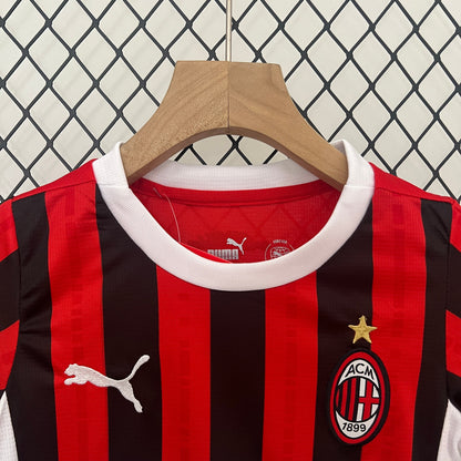 Ac Milan 24-25  Kids football kit