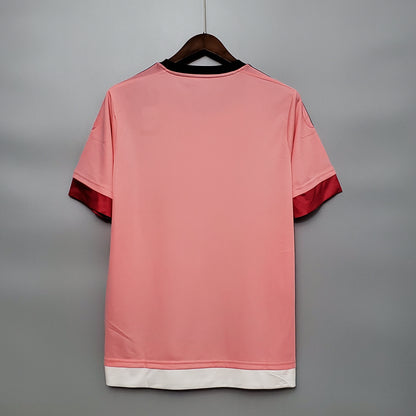 Maillot rétro extérieur Juventus 2015-2016 rose