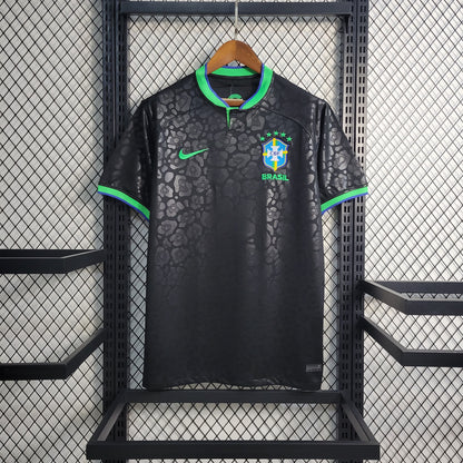 Brazil Black kit Leopard print  2024