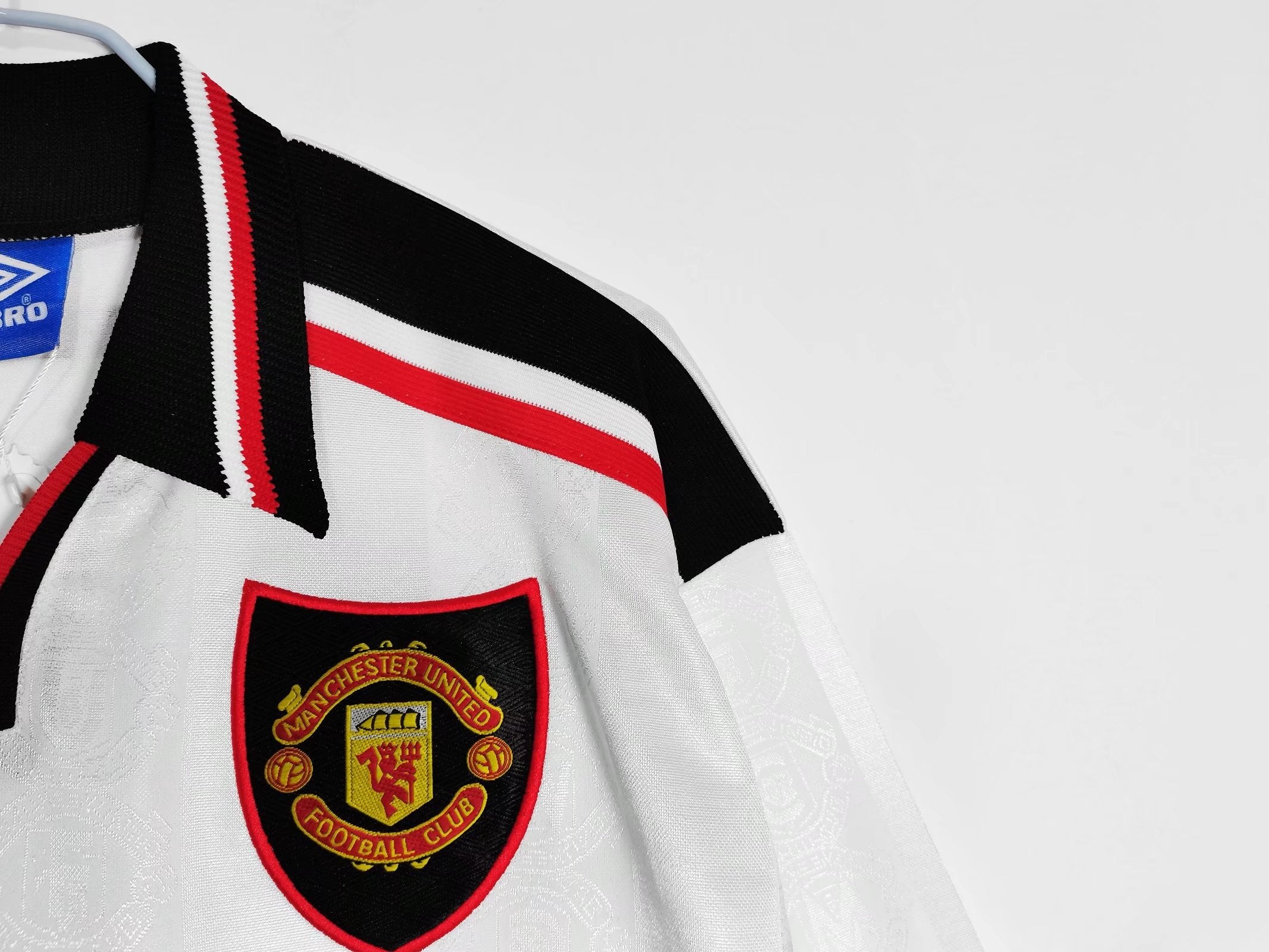 Manchester United 1997–1998 Langarm Auswärtstrikot
