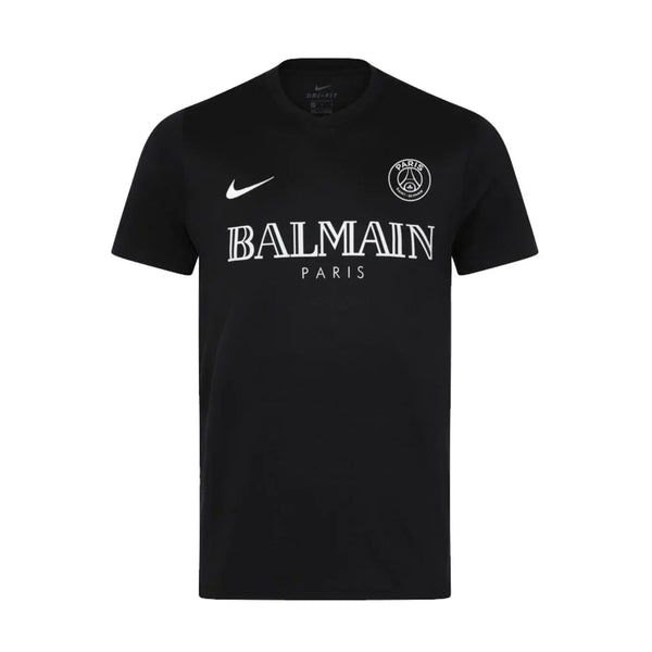 black psg balmain top