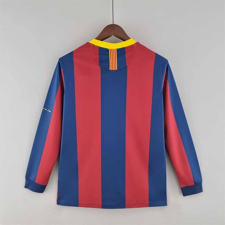 Kit Casa Manica Lunga FC Barcelona 2010-2011