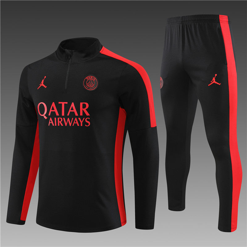 PSG Tracksuit Black & Red