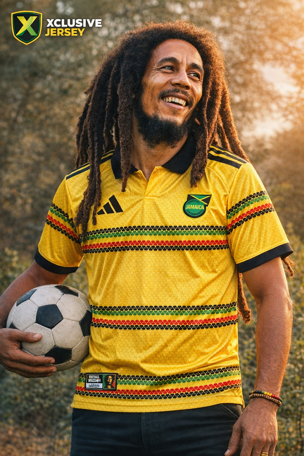 Jamaika x Bob Marley 2026 Auswärtstrikot