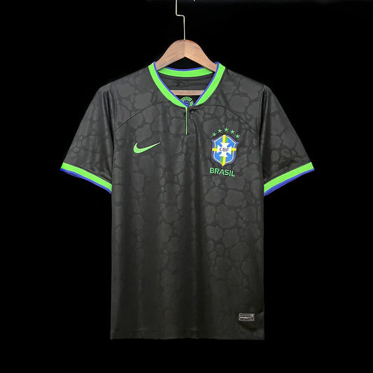 Brazil Black kit Leopard print  2024