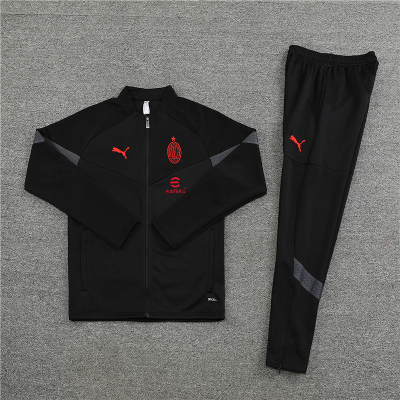 AC Milan 22-23 Black Tracksuit