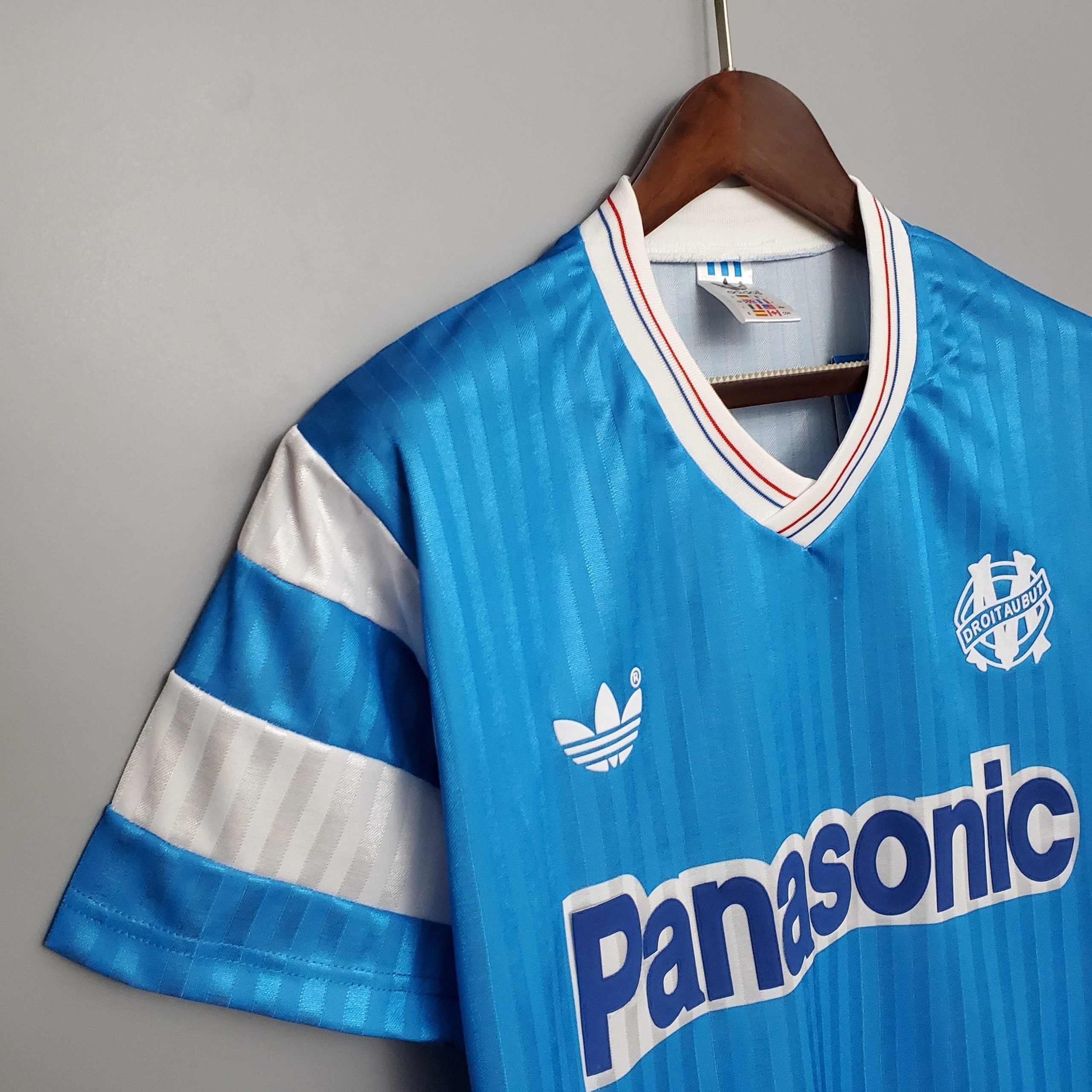 1990 Marseille Auswärts Retro Trikot