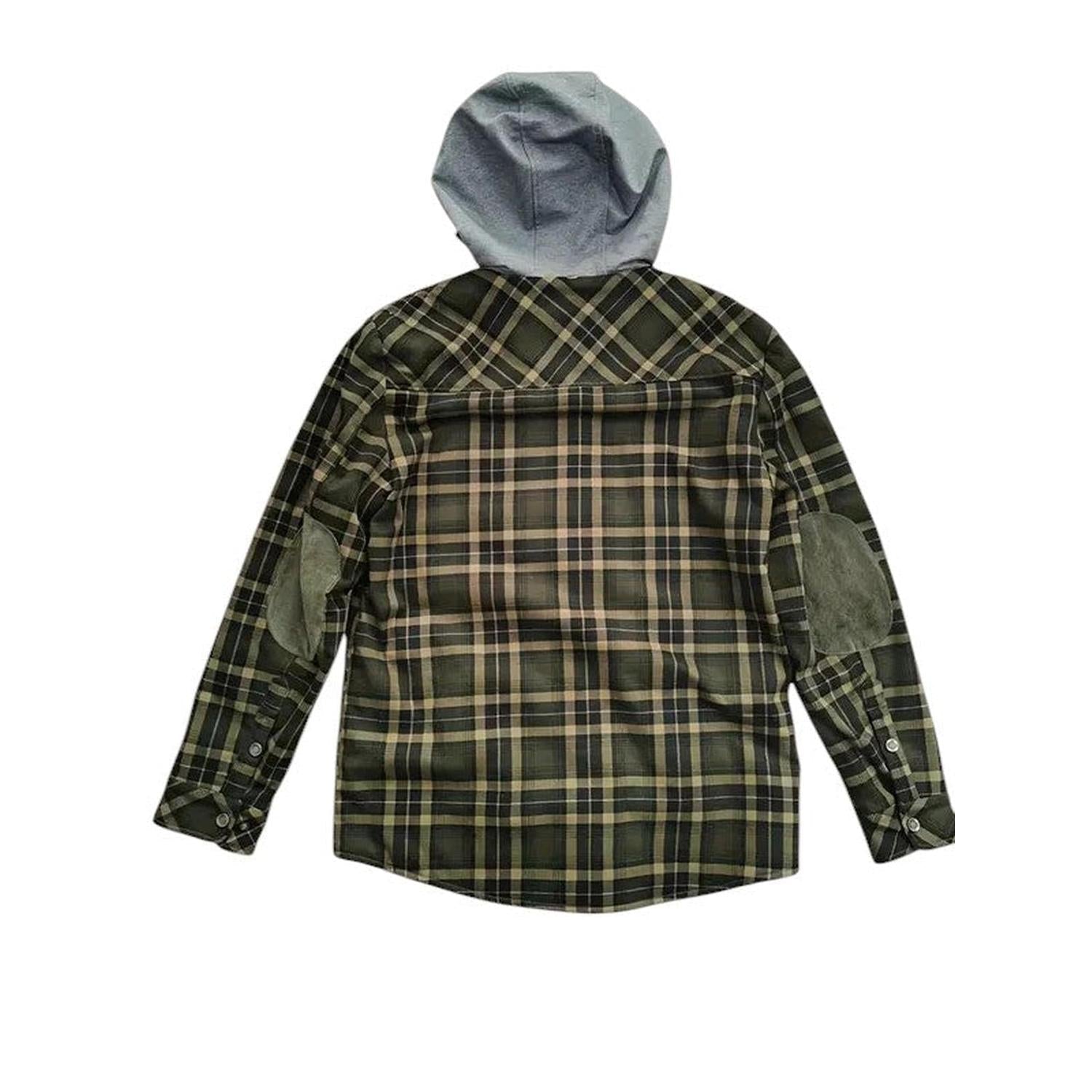 Karierte Jacke Herren Mit Kapuze