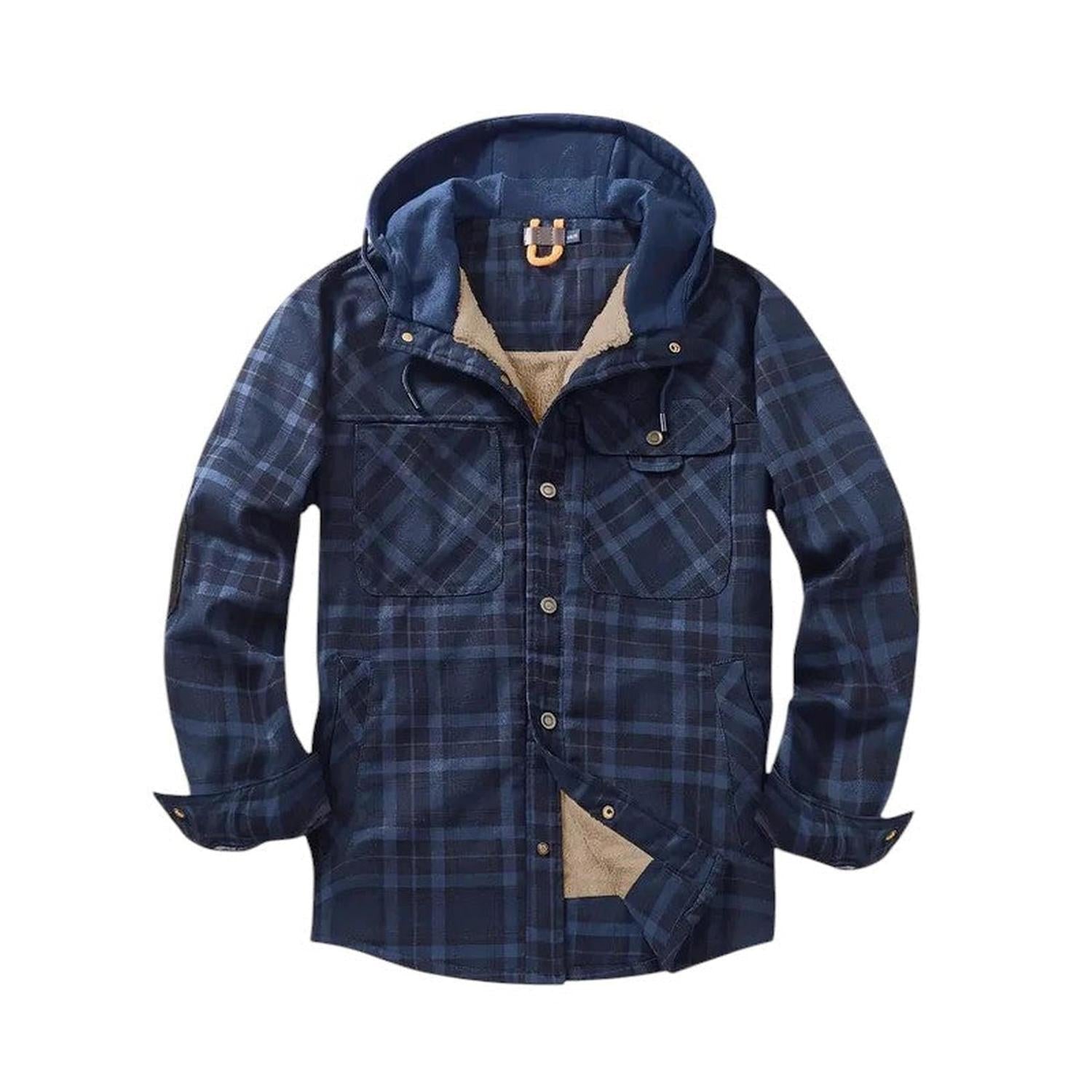 Karierte Jacke Herren Mit Kapuze