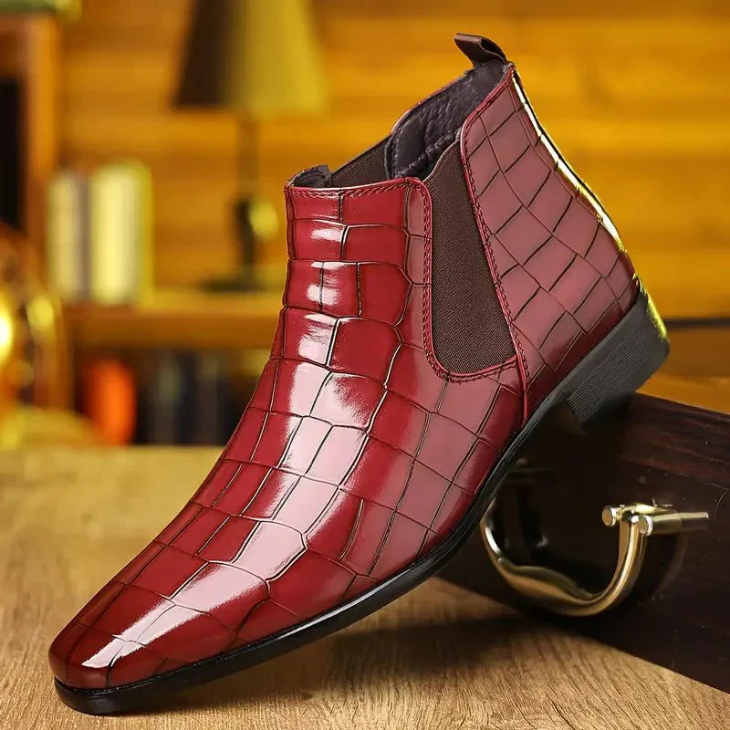 Chelsea-Stiefel Herren Elegant Raffiniert Moderner Alltagsstil