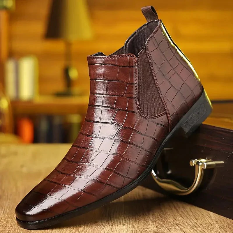 Chelsea-Stiefel Herren Elegant Raffiniert Moderner Alltagsstil