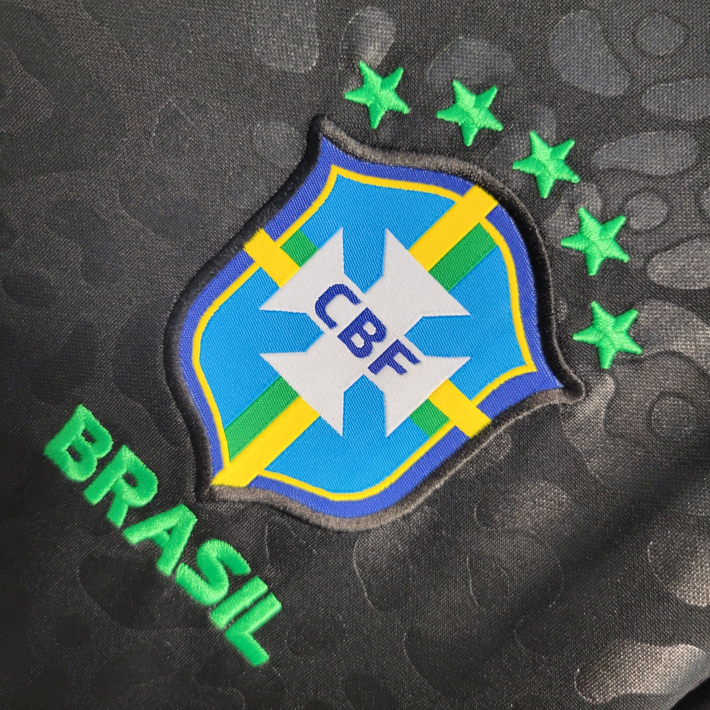 Brazil Black kit Leopard print  2024