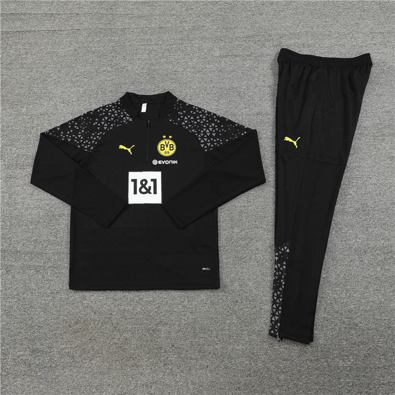 Borussia Dortmund 23-24 Black  Tracksuit