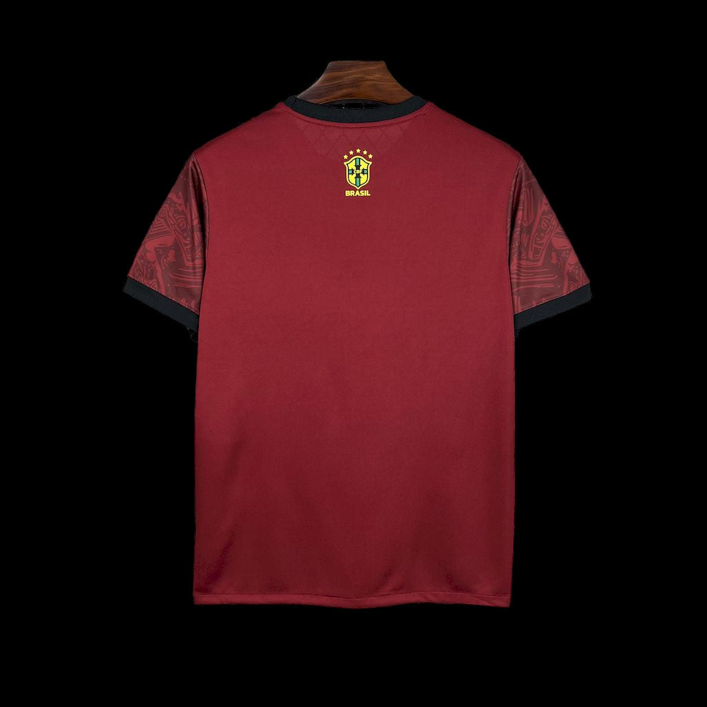 Maillot Brésil Jésus-Christ le Rédempteur Rouge 2025/2026