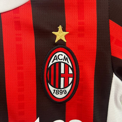 Ac Milan 24-25  Kids football kit