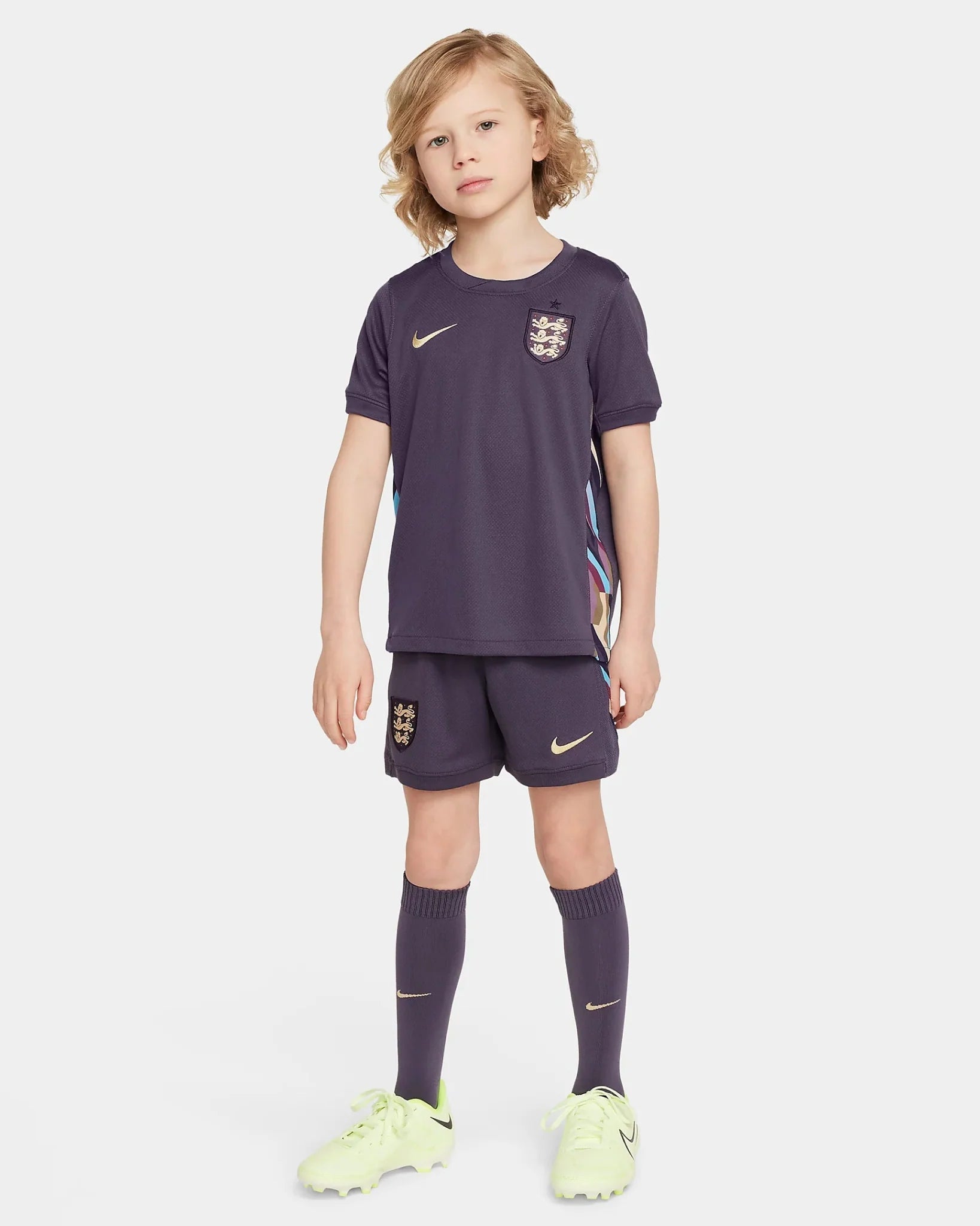 Equipamento Alternativo Inglaterra Crianças 2024/2025