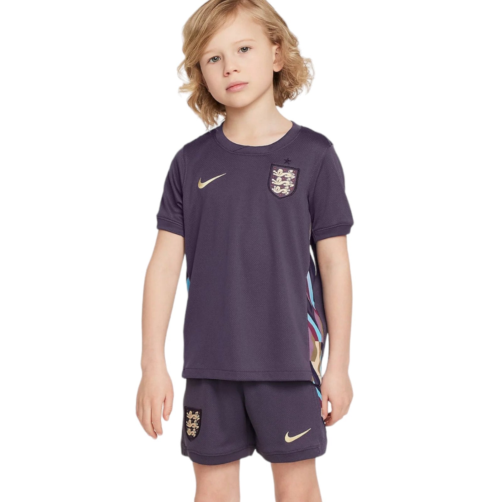 Equipamento Alternativo Inglaterra Crianças 2024/2025