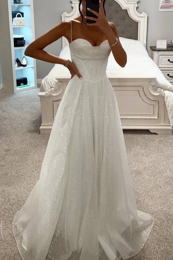 Abendkleid Damen Elegant Glitzer Maxischnitt Schicker Look