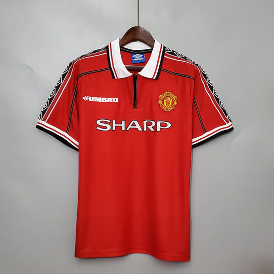 Maillot rétro domicile de Manchester United 1998