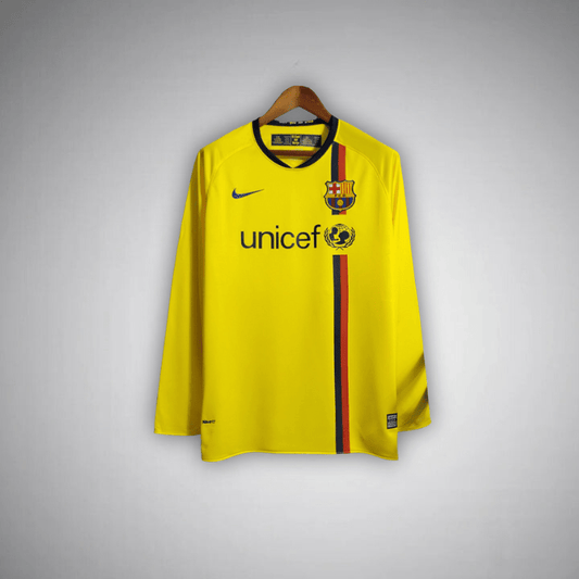 FC Barcelona 2008-2009 Long Sleeve Away Kit