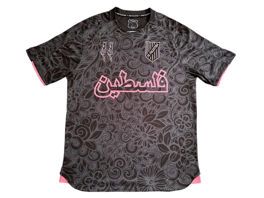 FC Palestina X Farrah Azam Collab shirt Black kit