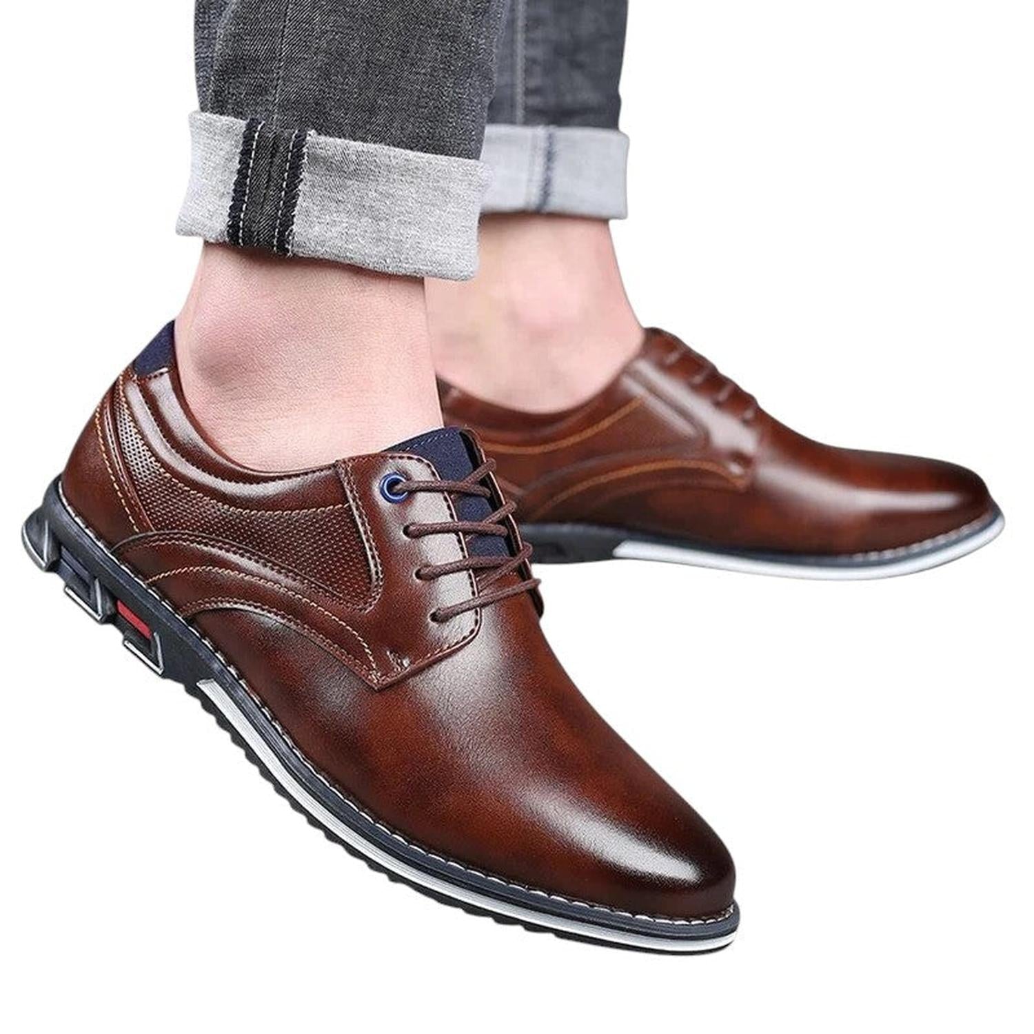 Formele Schoenen Heren Boogondersteuning Klassieke Pasvorm