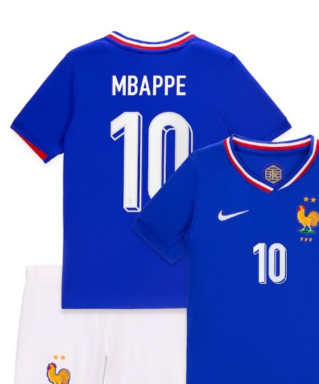 Francia Equipación local niños 2024/2025