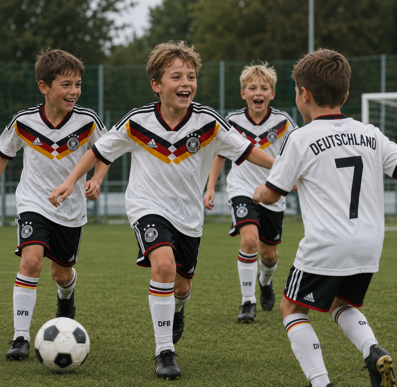 Germany 2026 world cup Home Kids Jersey
