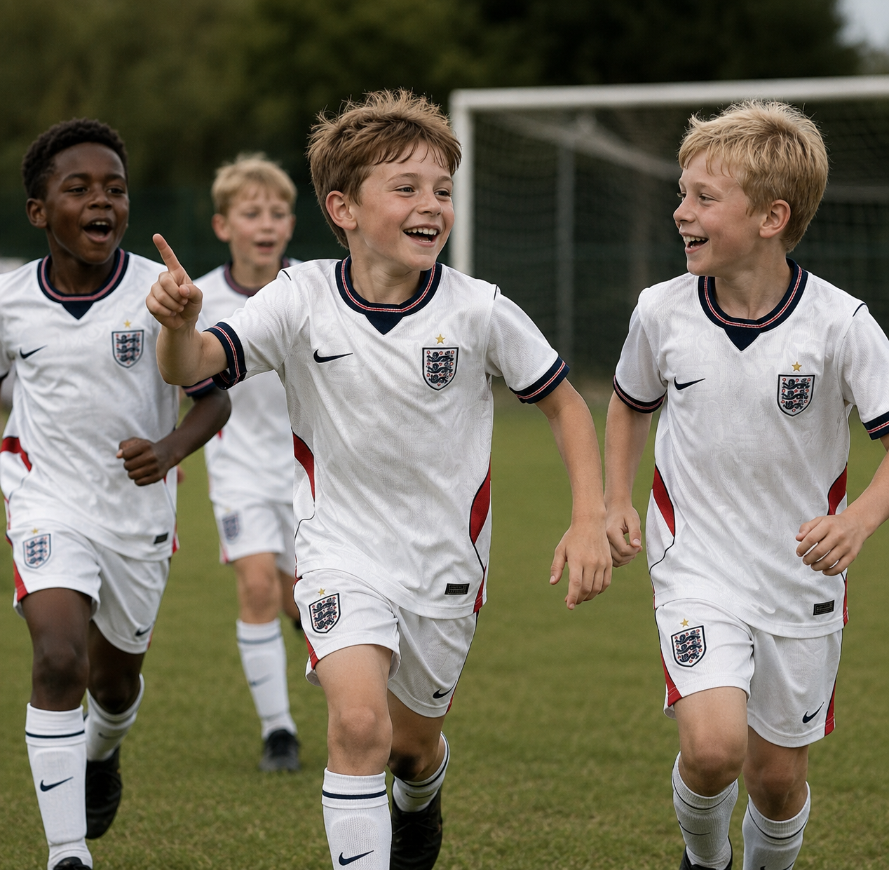 Camisola Infantil Casa Inglaterra Edição Mundial 2026