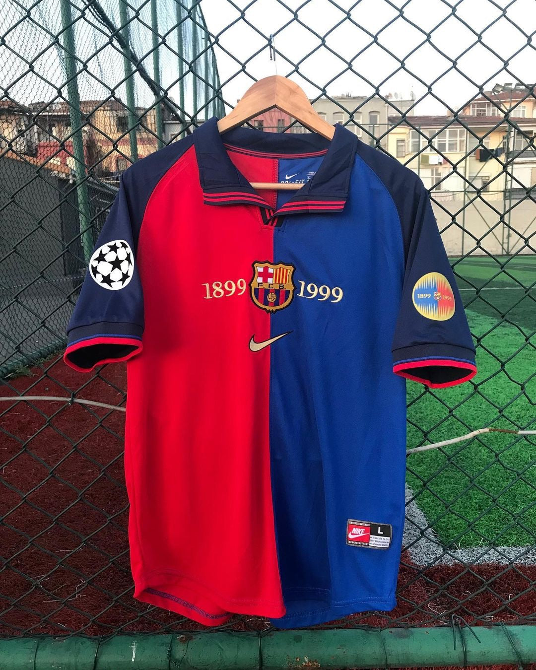 Barcelona 100-jarig Jubileum retro tenue