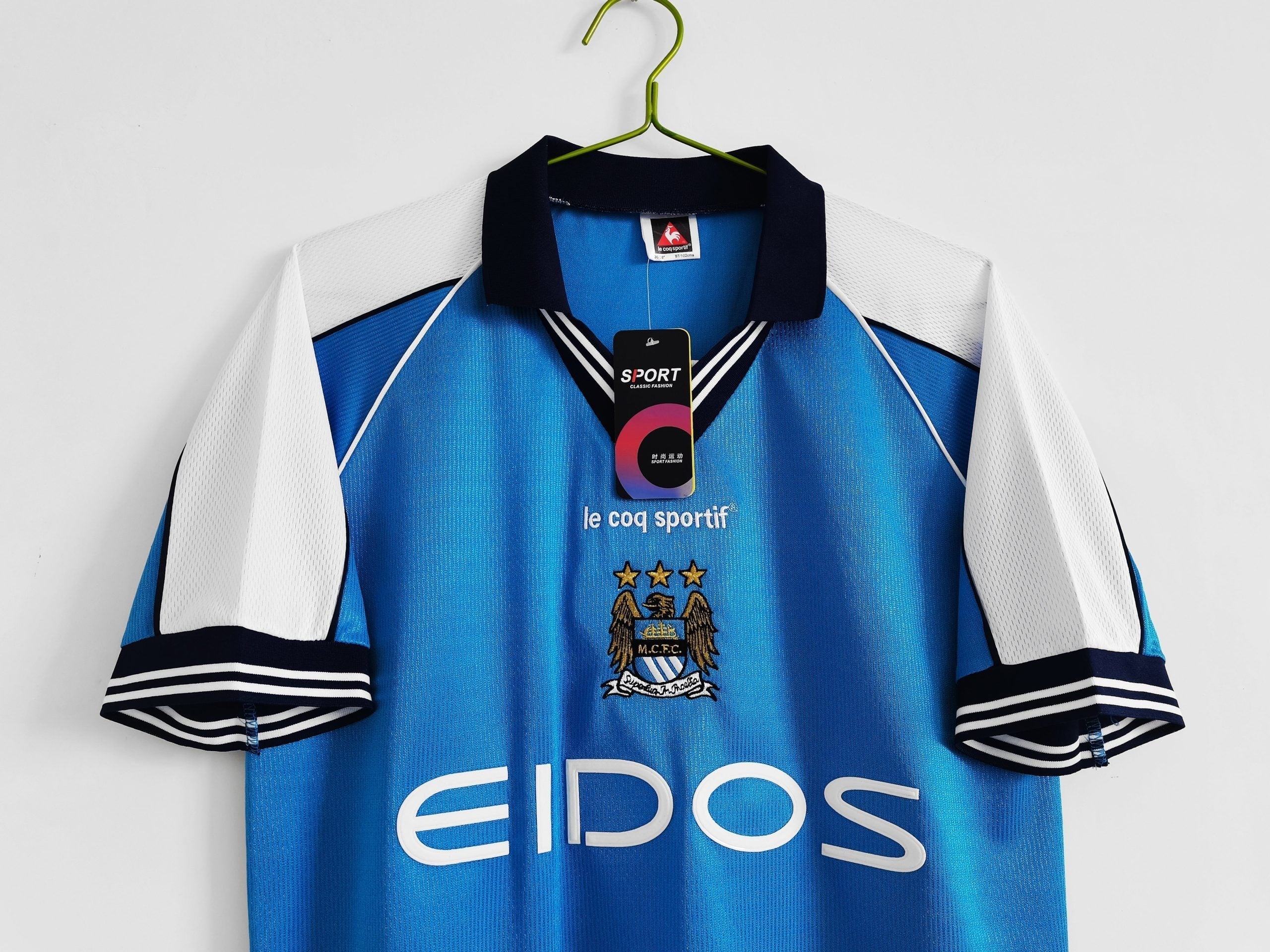 Manchester City 1999–2001 Retro Thuis Jersey