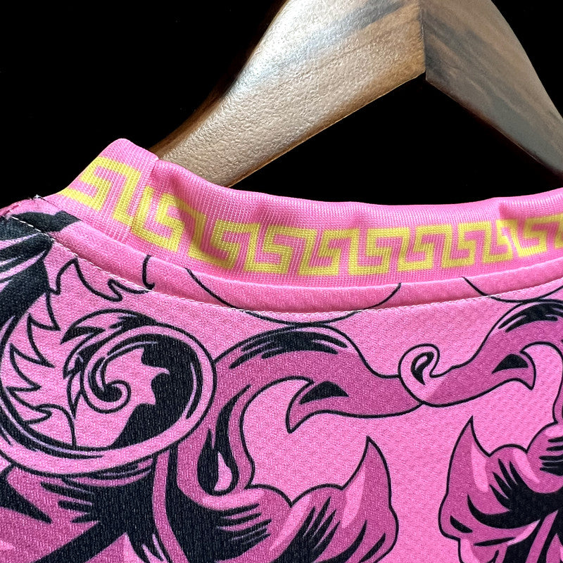 ITALIE x VERSACE Maillot concept rose