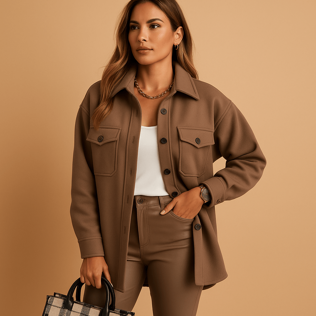 Veste Femme Coupe Ajustée Coupe-Vent Imperméable