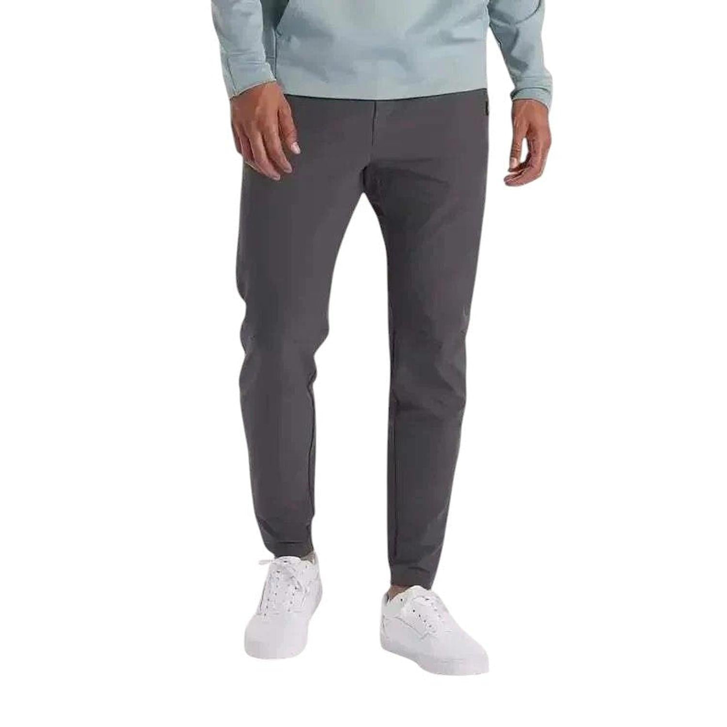 Jogginghosen Herren Schlanke Passform Stretch-Baumwolle Elastische Bündchen