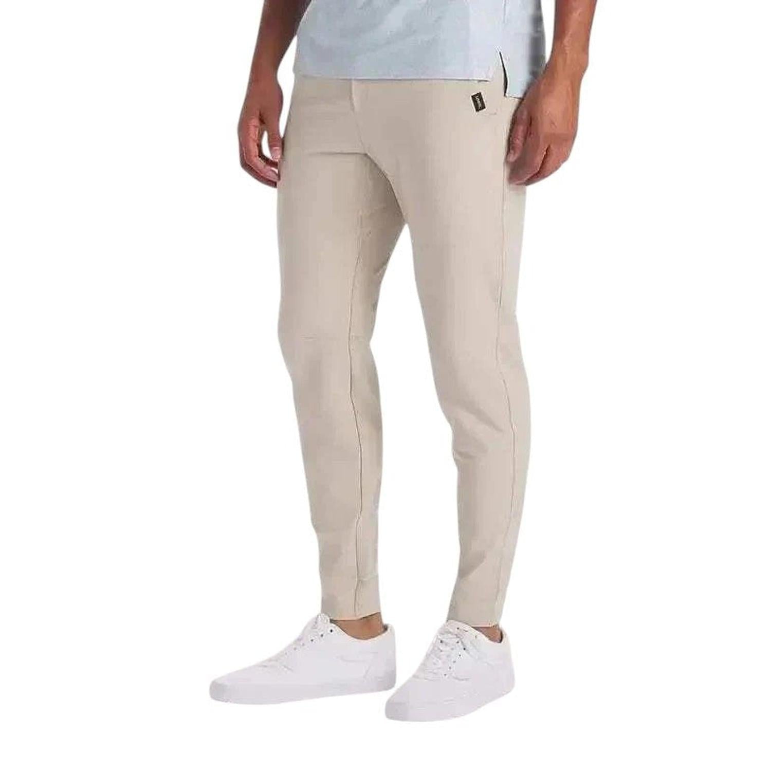 Jogginghosen Herren Schlanke Passform Stretch-Baumwolle Elastische Bündchen