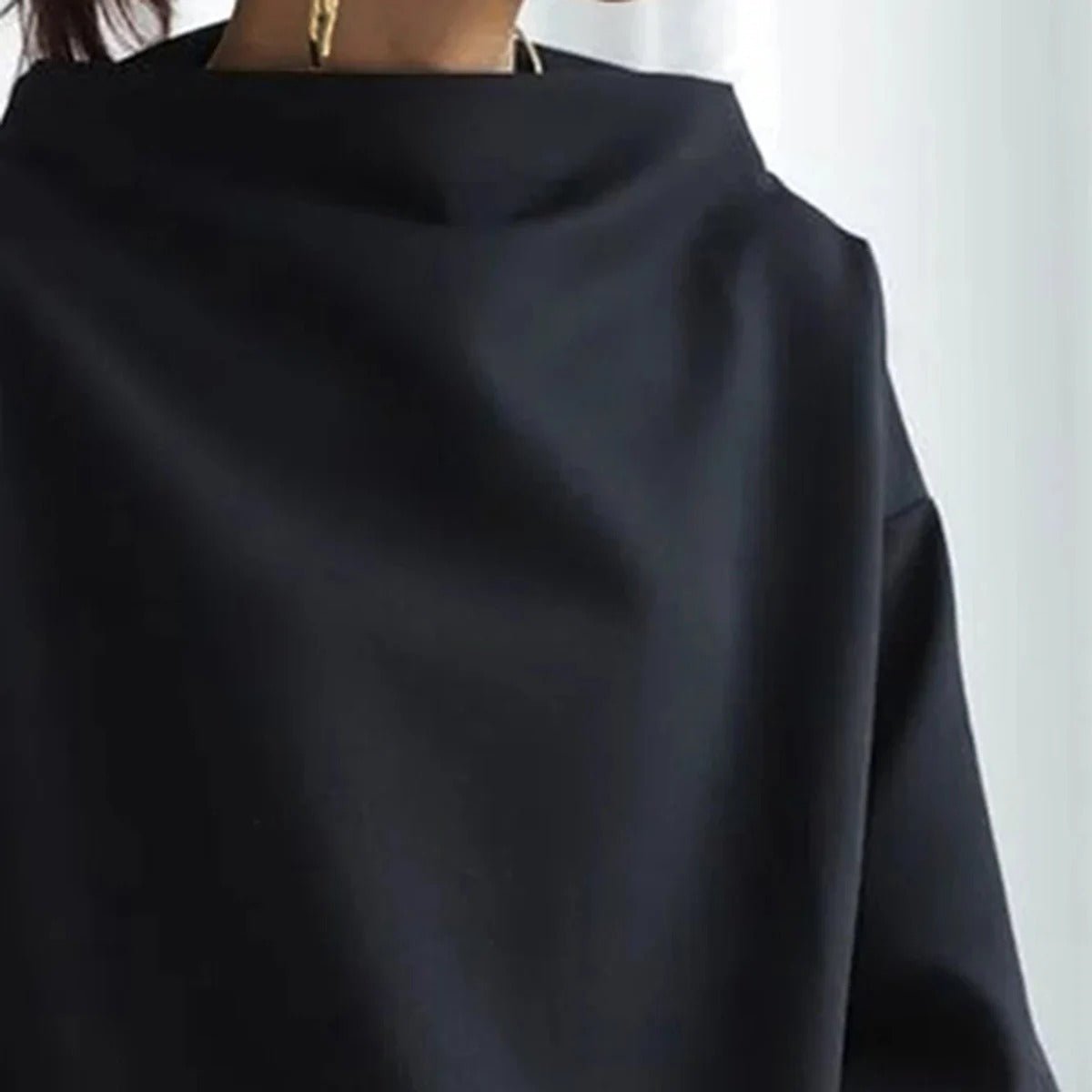 Suéter de manga larga para mujer con look elegante y casual para todos los días
