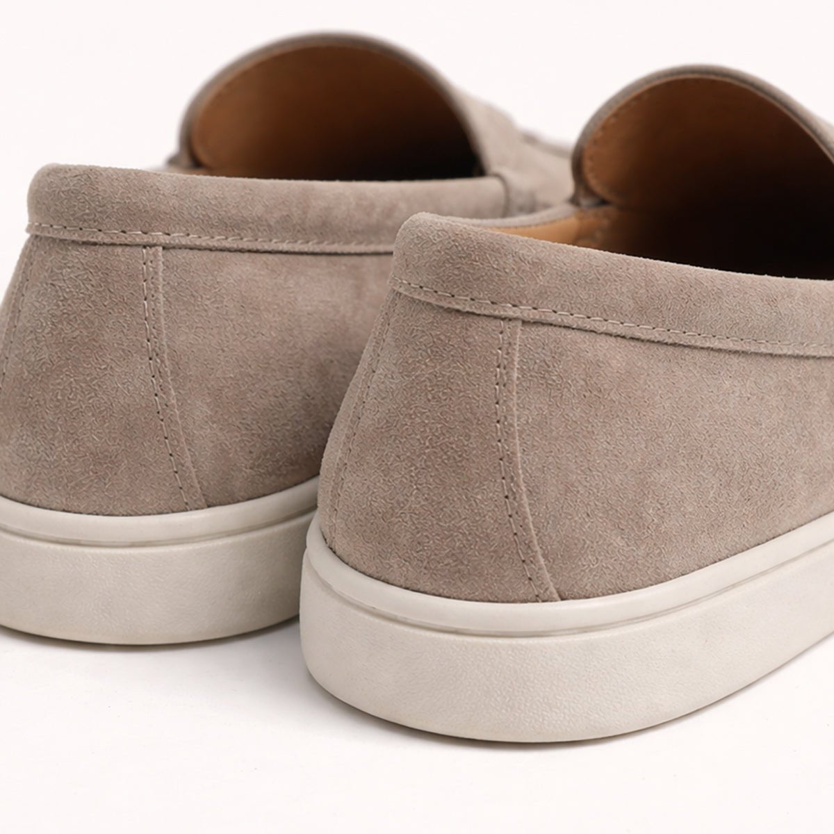 Heren casual instap loafers — Comfortabele rubberen zool