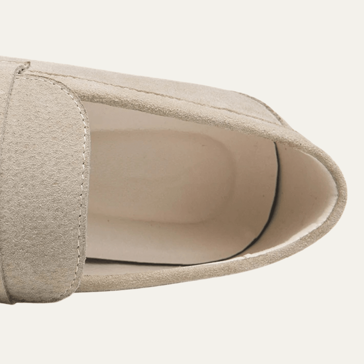 Mocasines sin cordones para hombre, corte clásico — Estilo atemporal