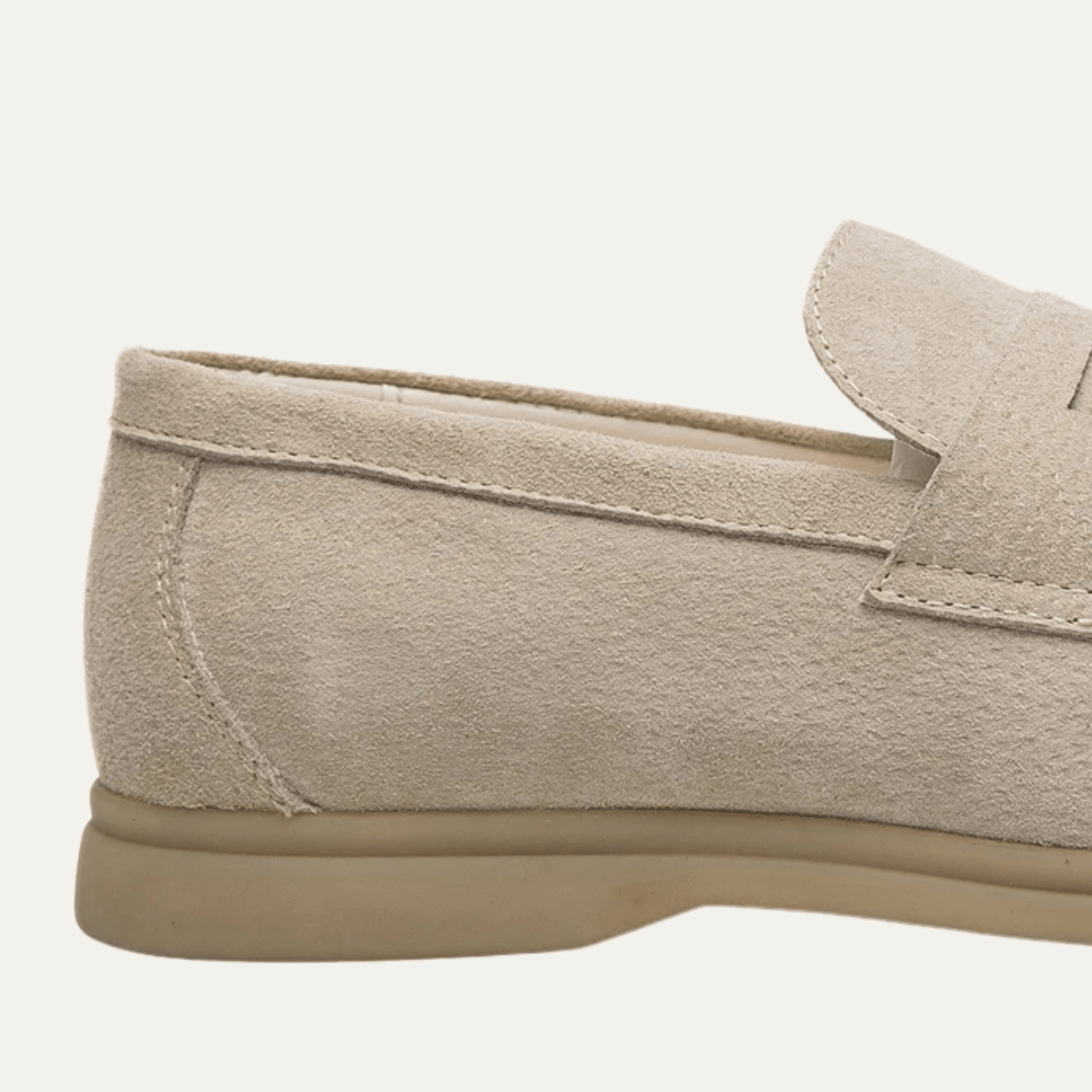 Mocasines sin cordones para hombre, corte clásico — Estilo atemporal