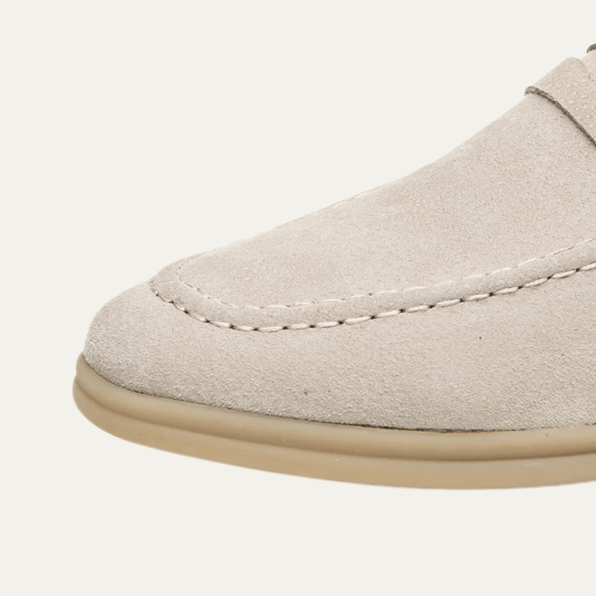 Mocasines sin cordones para hombre, corte clásico — Estilo atemporal