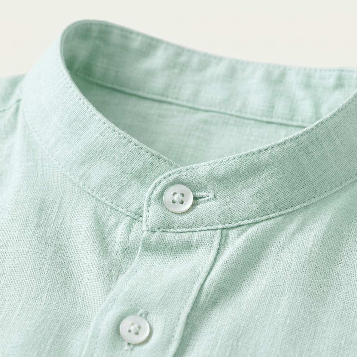 Conjunto de ropa para hombre — Ajuste holgado, mangas largas y cierre con botones